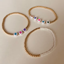 Load image into Gallery viewer, Half White Bracelet