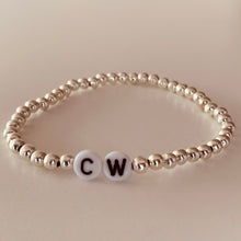Load image into Gallery viewer, Personalised Silver Bracelet