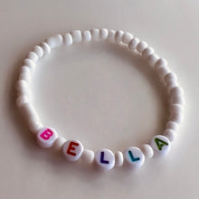 Load image into Gallery viewer, Personalised White Bracelet