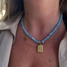 Load image into Gallery viewer, Personalised Initial Beaded Necklace
