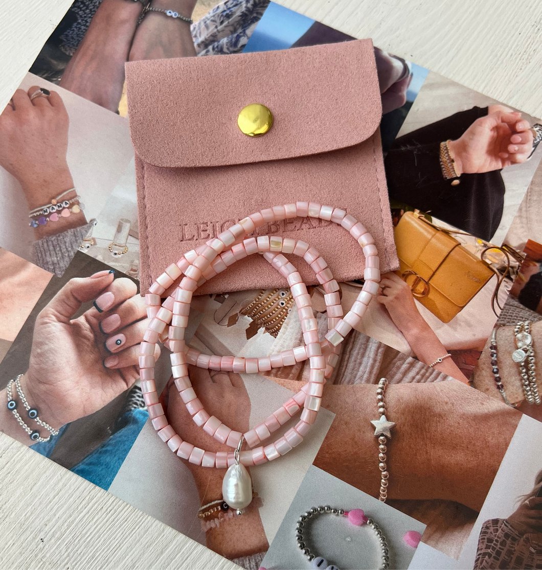 Pink Pearl Necklace