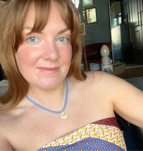 Load image into Gallery viewer, Zodiac Blue &amp; Gold Necklace
