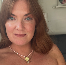 Load image into Gallery viewer, Pink Zodiac Necklace
