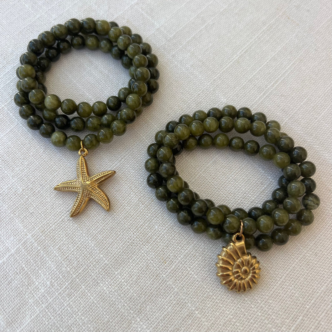 Green Autumn Necklace
