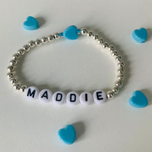 Load image into Gallery viewer, Personalised Children&#39;s Silver Bracelet

