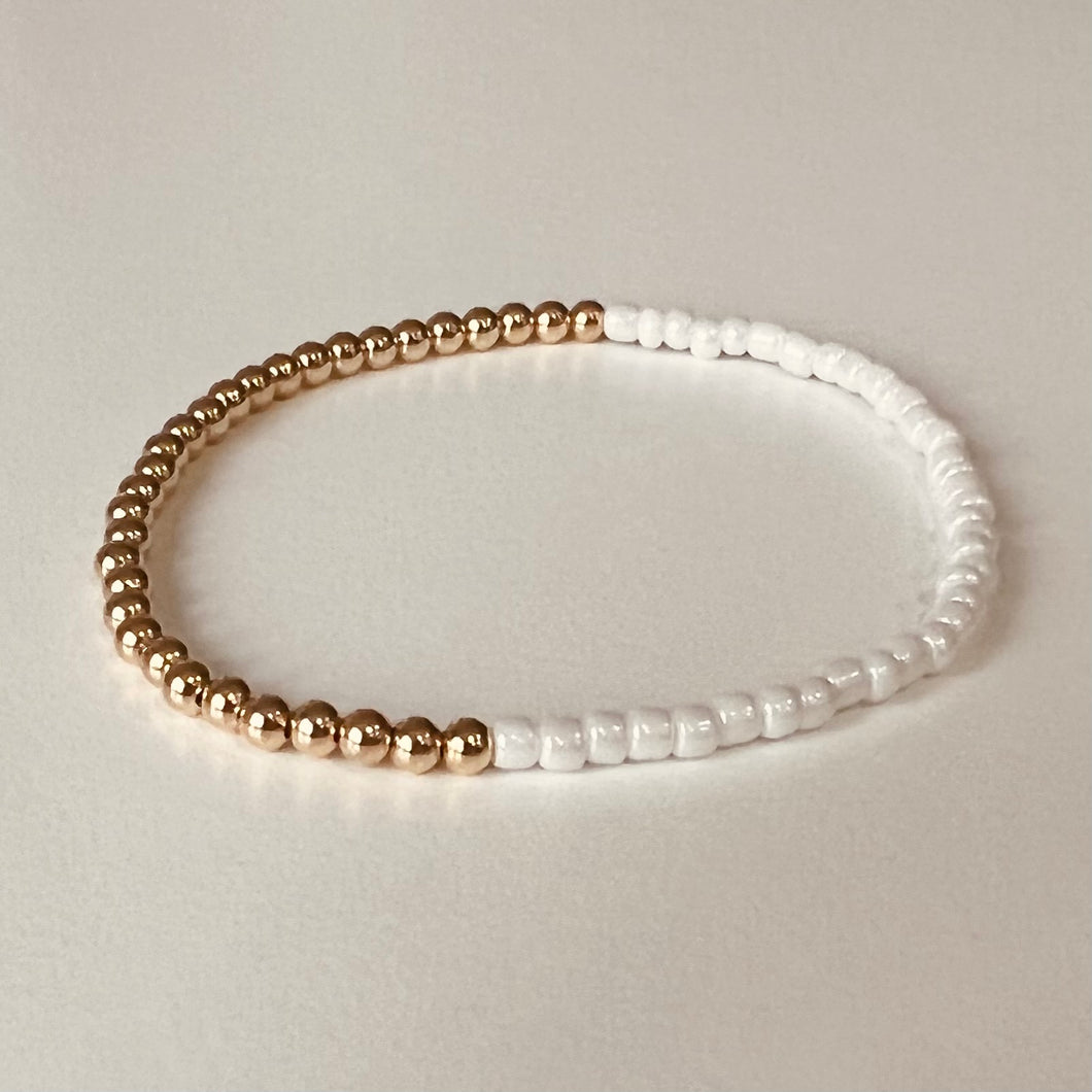 Half White Bracelet