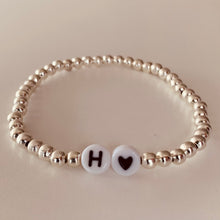 Load image into Gallery viewer, beaded bracelet, jewellery, custom jewellery, beaded bracelet, free shipping, birthday gift, stacking jewellery, stacking jewelry, personalised jewellery
